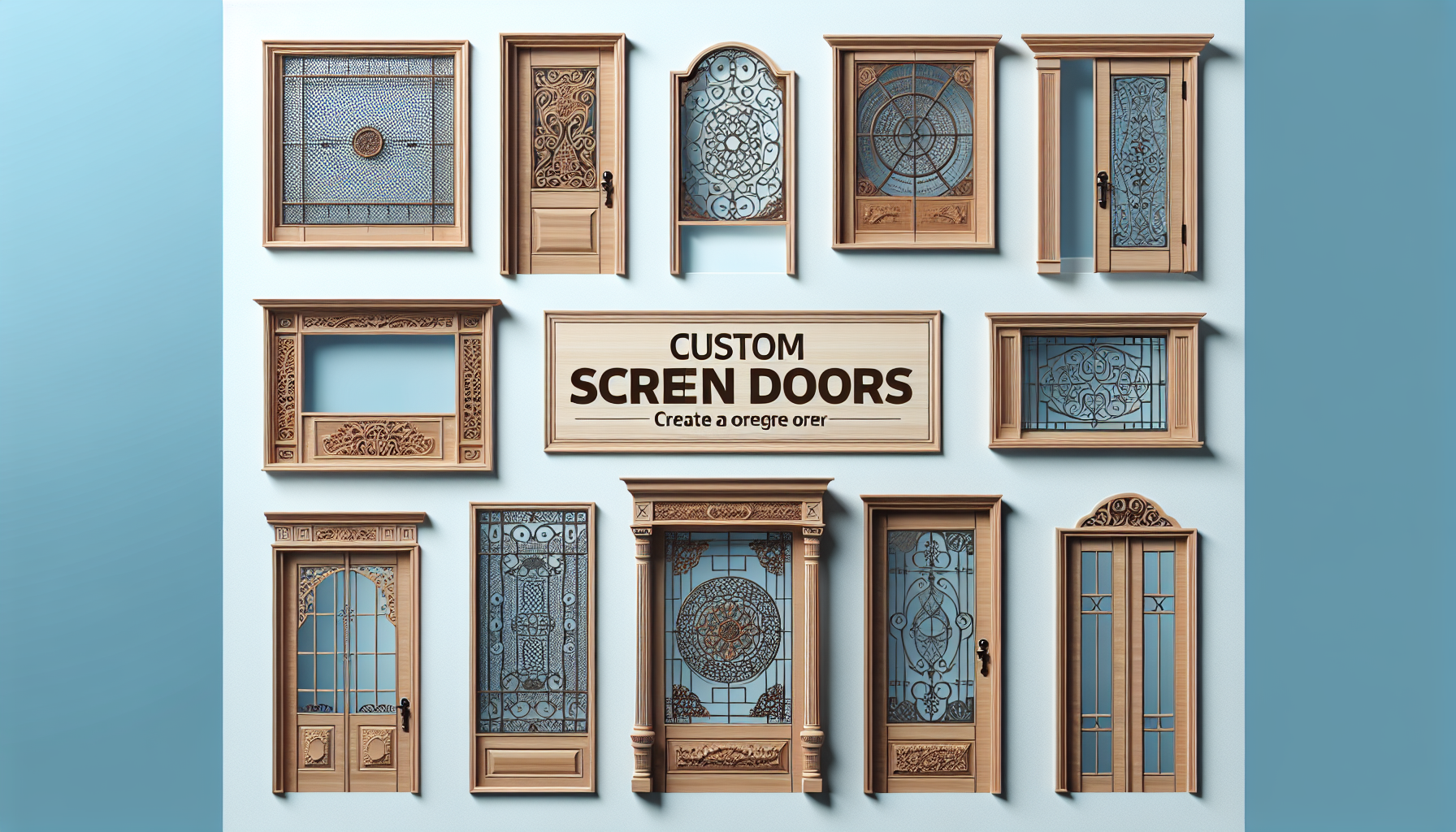 custom screen doors